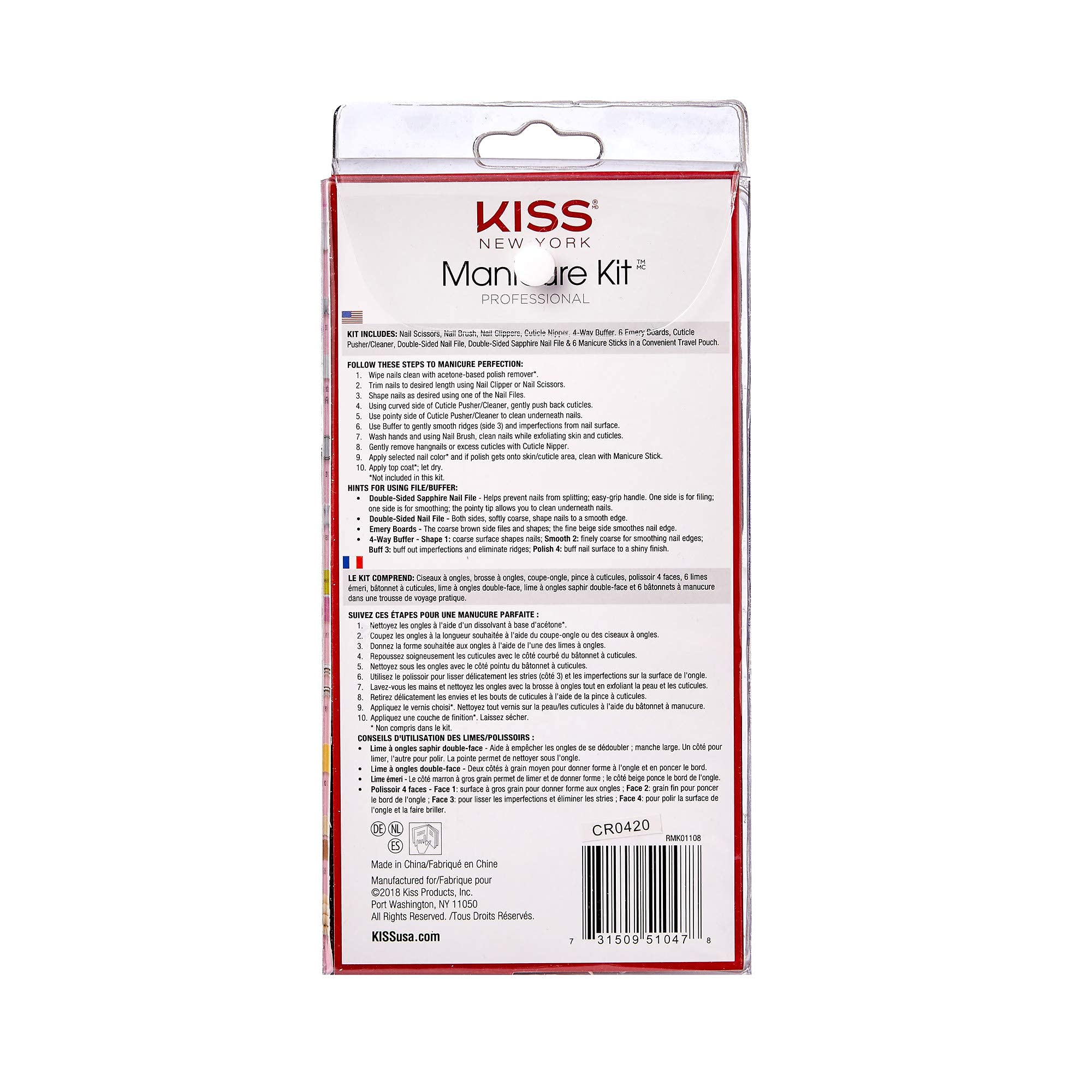 Kiss Professional Manicure Set